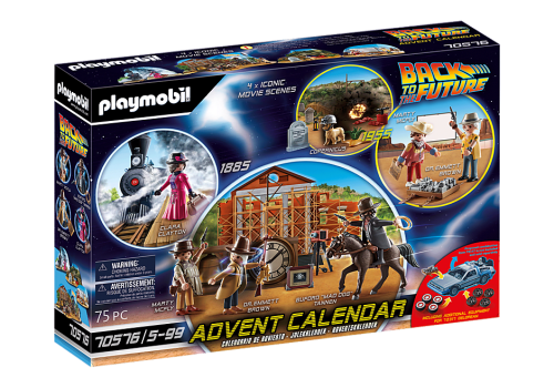 PLAYMOBIL 70576 BACK TO THE FUTURE WESTERN ADVENT CALENDAR MCFLY